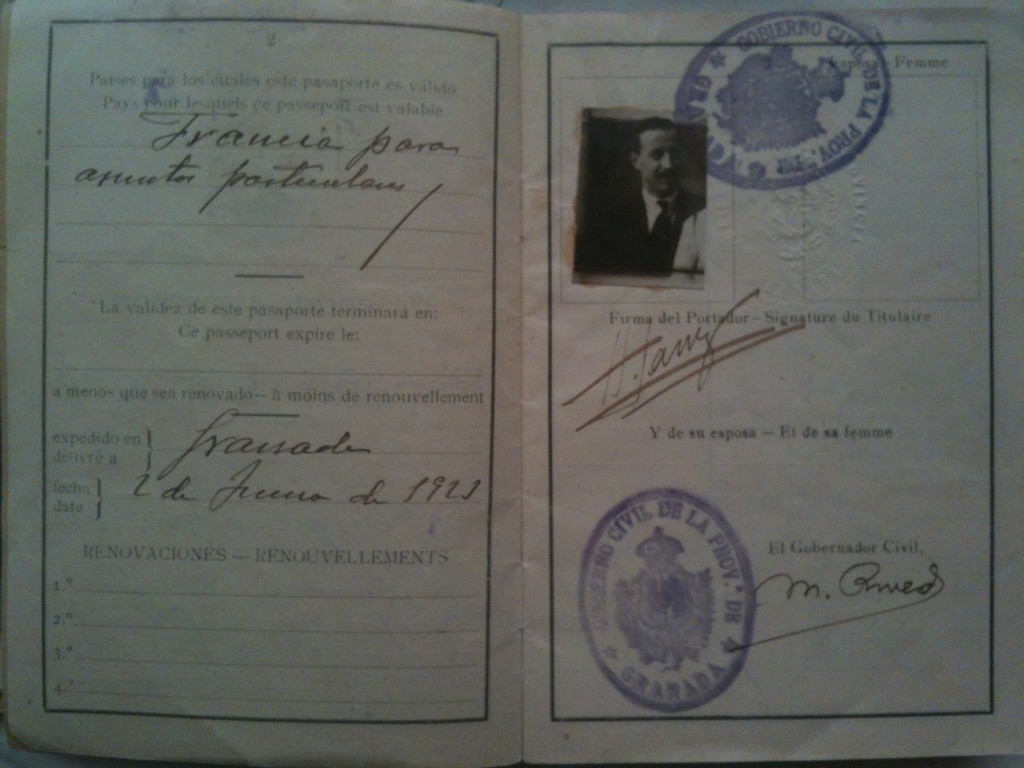 Pasaporte H. Lanz